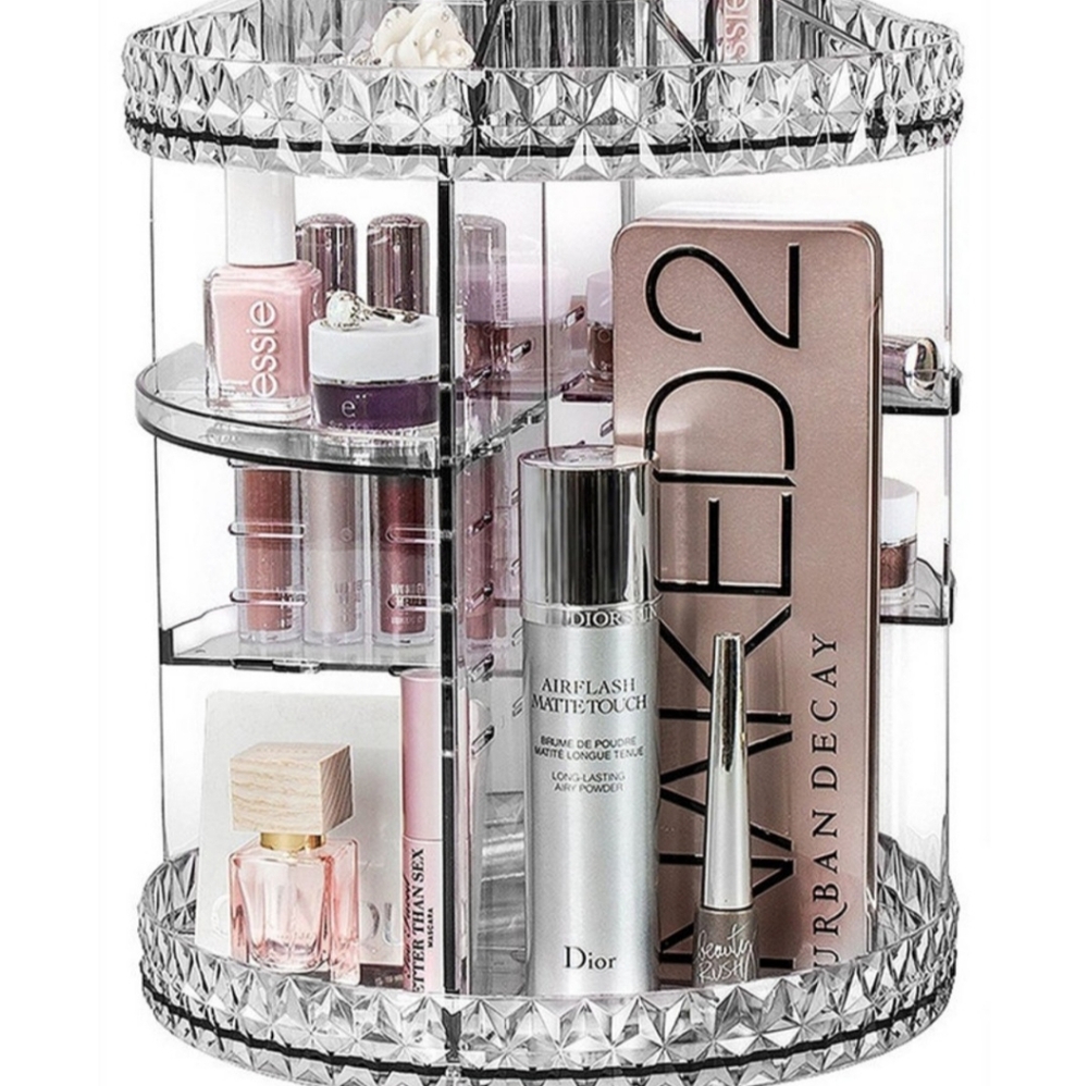 Rotating Make-Up Acrylic Organizer